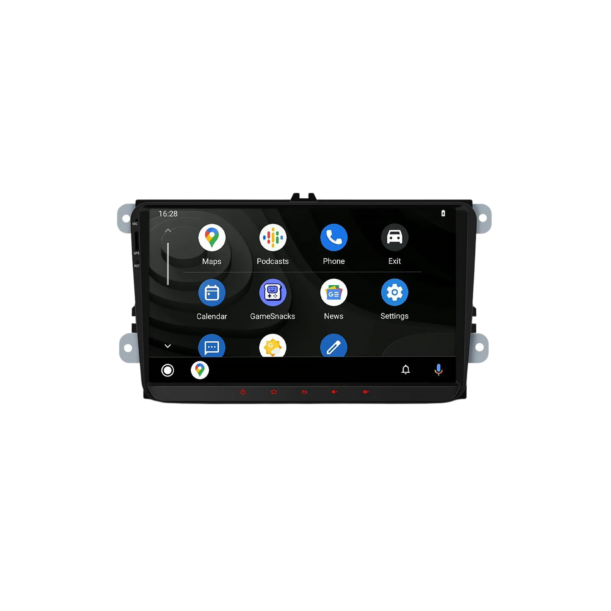 Android 12 Head Unit Volkswagen (Various Models) 9 Inch HD Display, Wireless Apple CarPlay & Wireless Android Auto