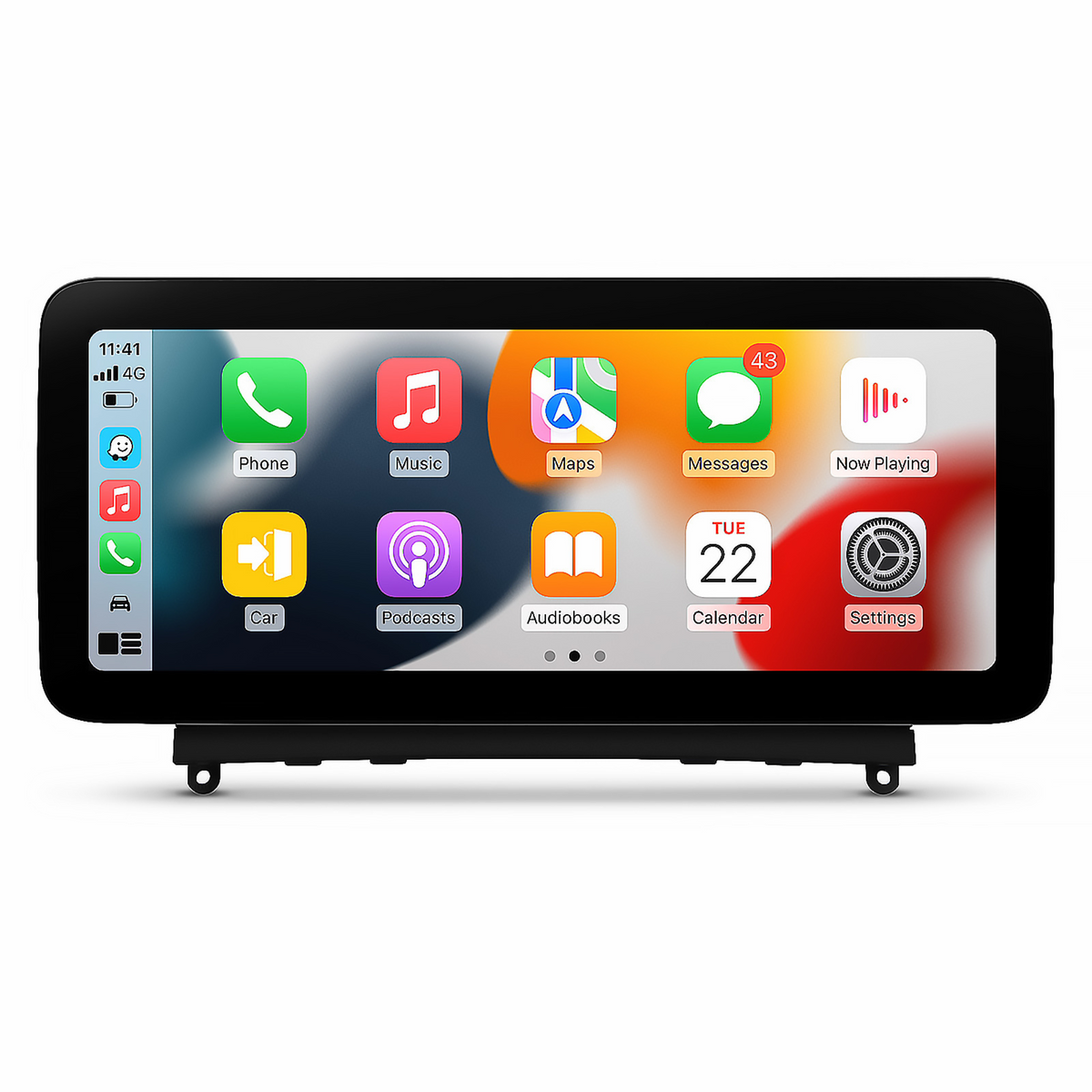 12.3inch Android 12 HD IPS Display for 2007-2010 Mercedes C Class W204 NTG 4, Wireless Apple CarPlay & Android Auto